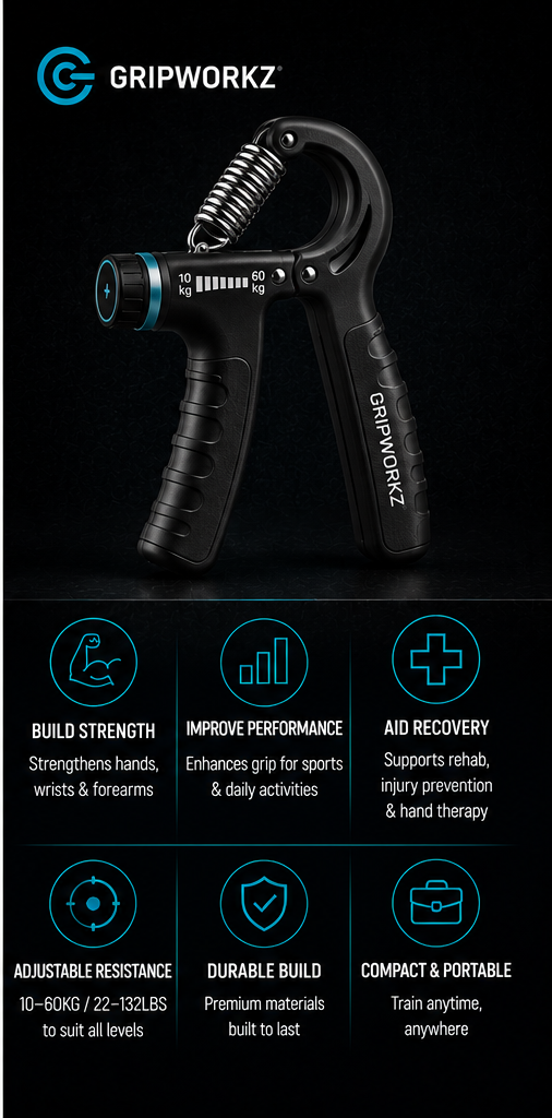 R-Shape Wrist Expander Hand Grip – Strength Training Tool for Muscle Building