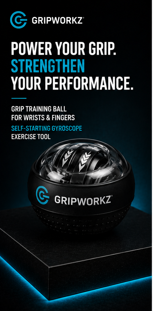 YangChen Gyroscopic Wrist Ball – Self-Starting Grip & Forearm Strengthener
