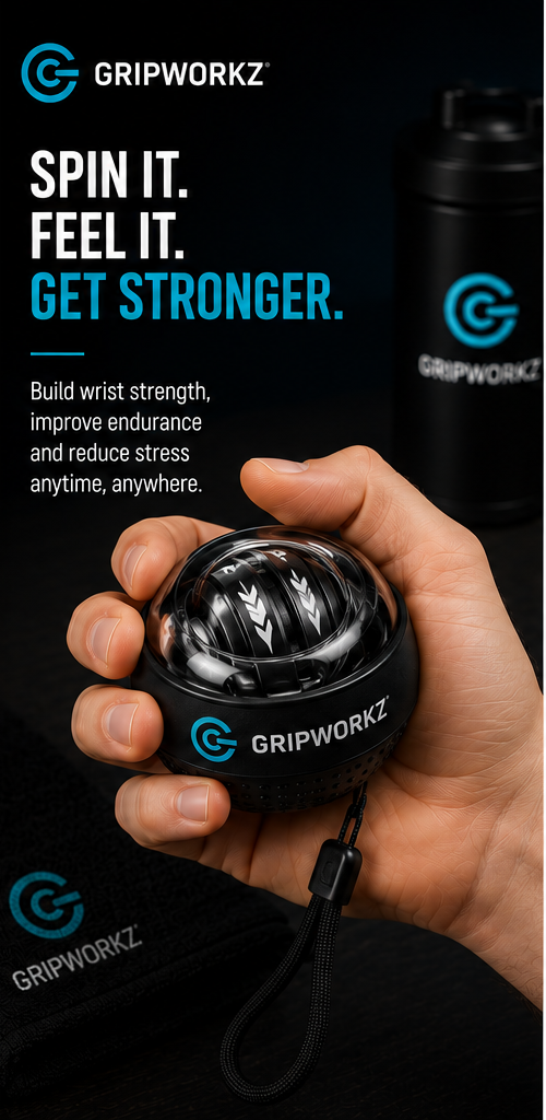 YangChen Gyroscopic Wrist Ball – Self-Starting Grip & Forearm Strengthener