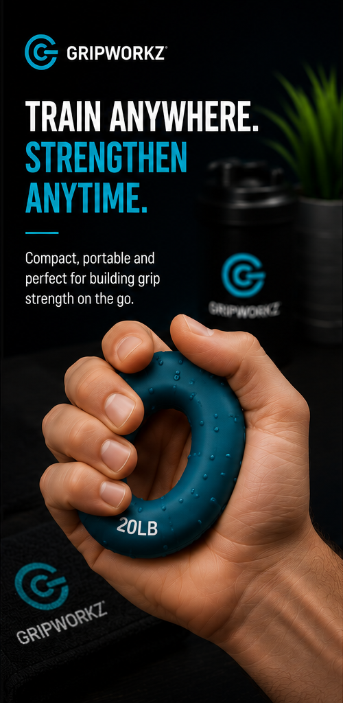 Silicone Grip Strength Ring – Professional Hand & Forearm Trainer